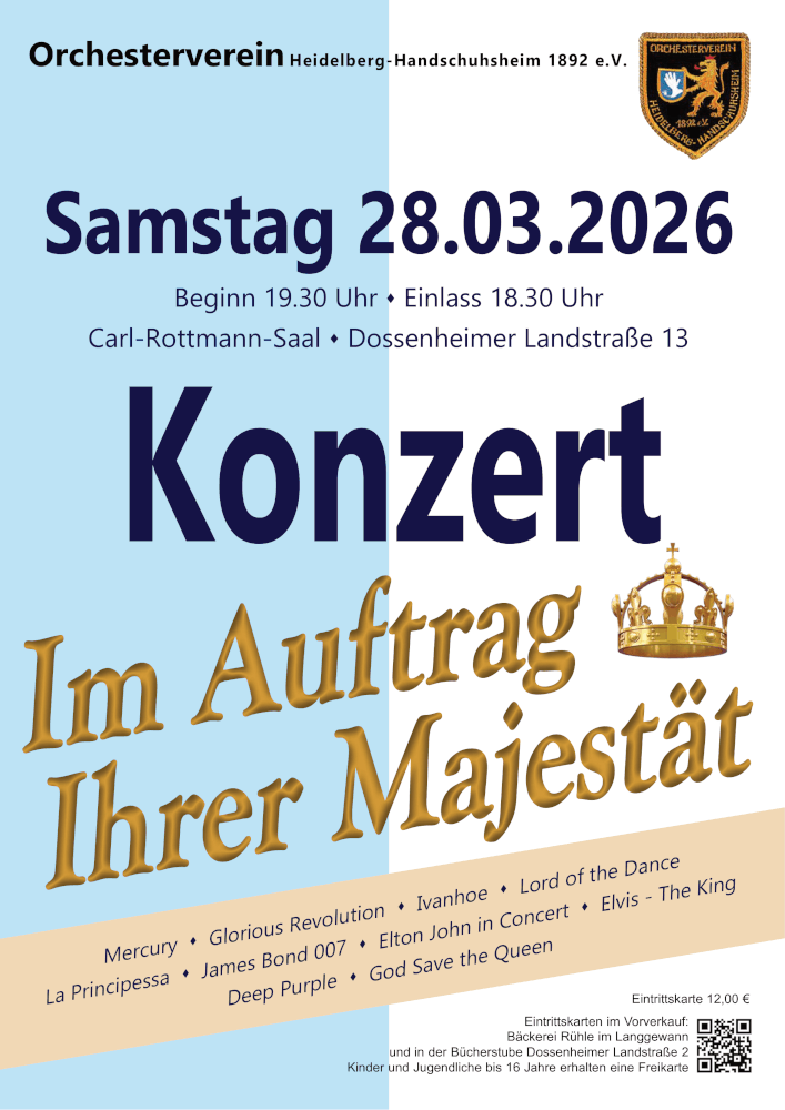 Plakat - Konzert 2026